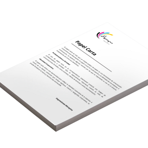 Papel carta personalizado con impresión profesional en Granada | Impresiones Morayma