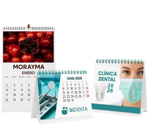 Calendarios personalizados 2026 - Impresiones Morayma