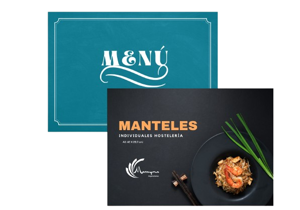 manteles de hostelería - impresiones Morayma